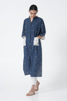 Vintage Tunic - Blue - CiceroniKurtaThe Kaatn Trail