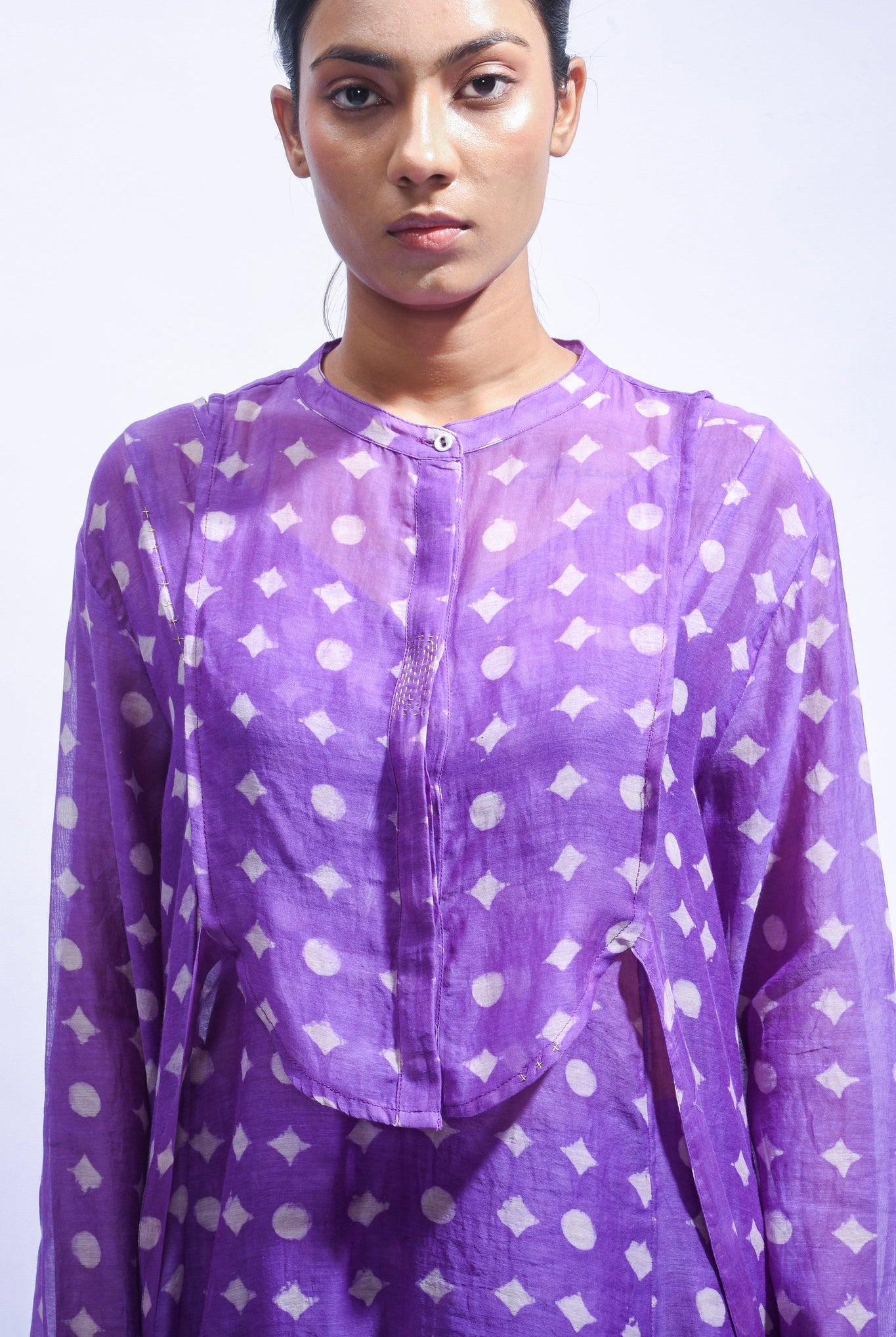 Violet Block Set - CiceroniKurta Set, Everyday WearJayati Goenka