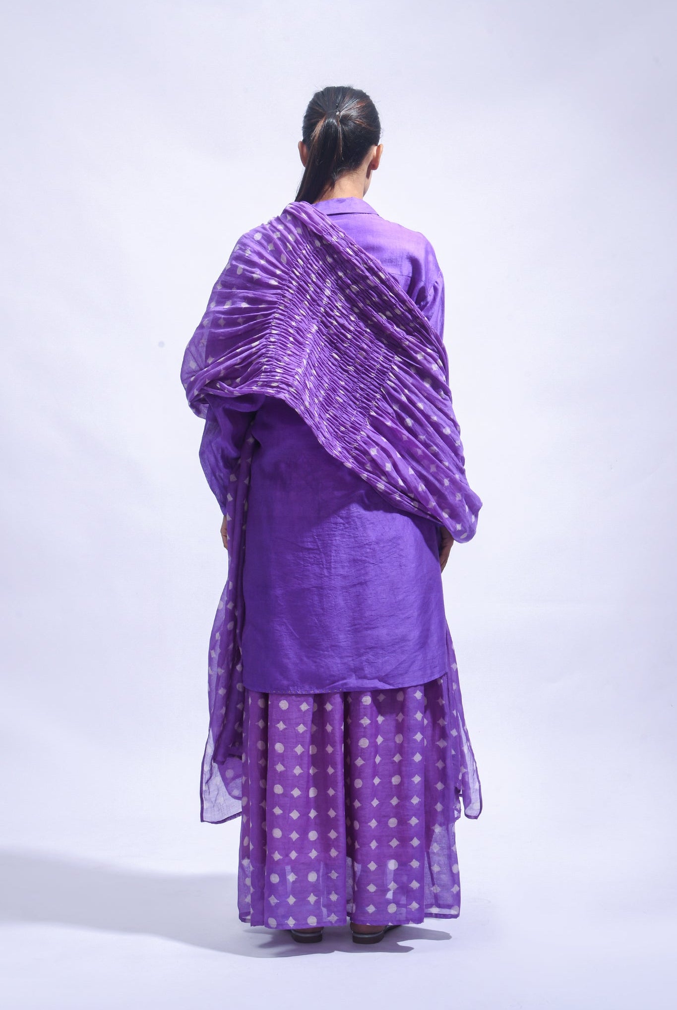 Violet Cord Set - CiceroniSkirt SetJayati Goenka