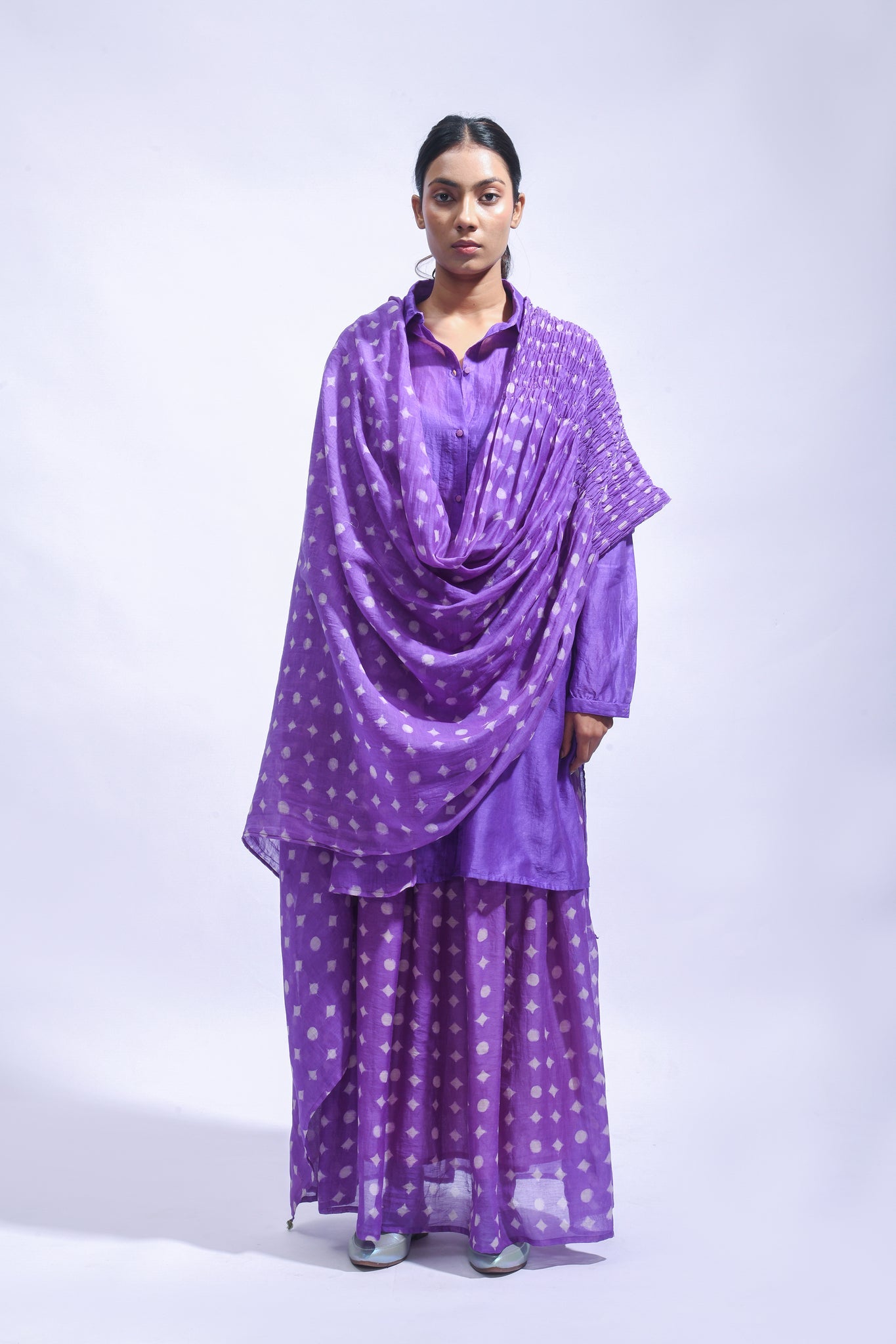 Violet Cord Set - CiceroniSkirt SetJayati Goenka