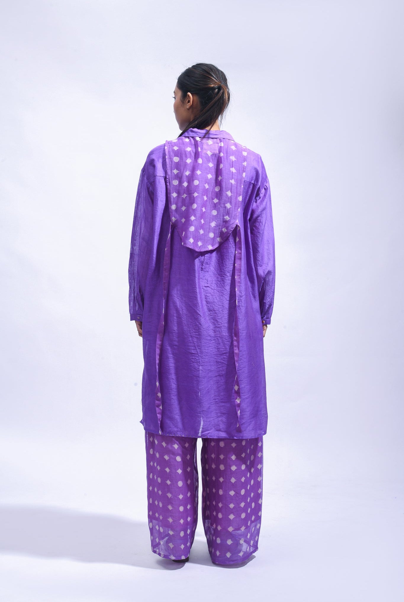 Violet Geometry Set - CiceroniKurta Set, Everyday WearJayati Goenka