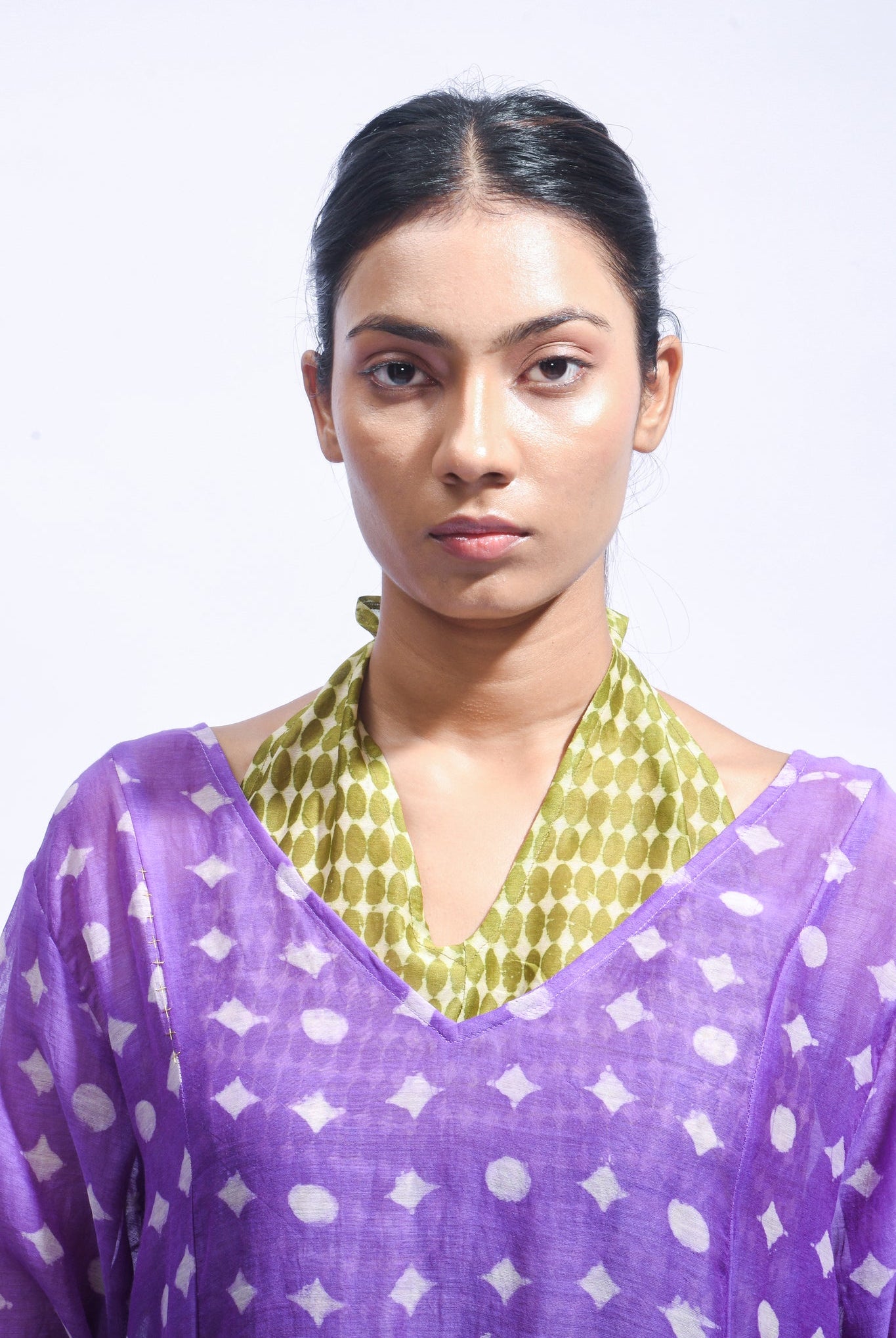 Violet Overlay Set - CiceroniKurta Set, Everyday WearJayati Goenka