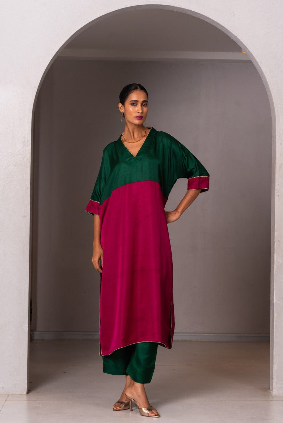 Vira - Green & Pink (Set of 2) - CiceroniCo - ord SetThe Kaatn Trail