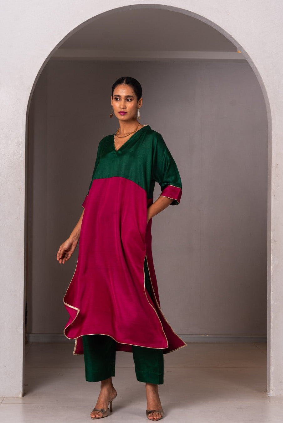 Vira - Green & Pink (Set of 2) - CiceroniCo - ord SetThe Kaatn Trail