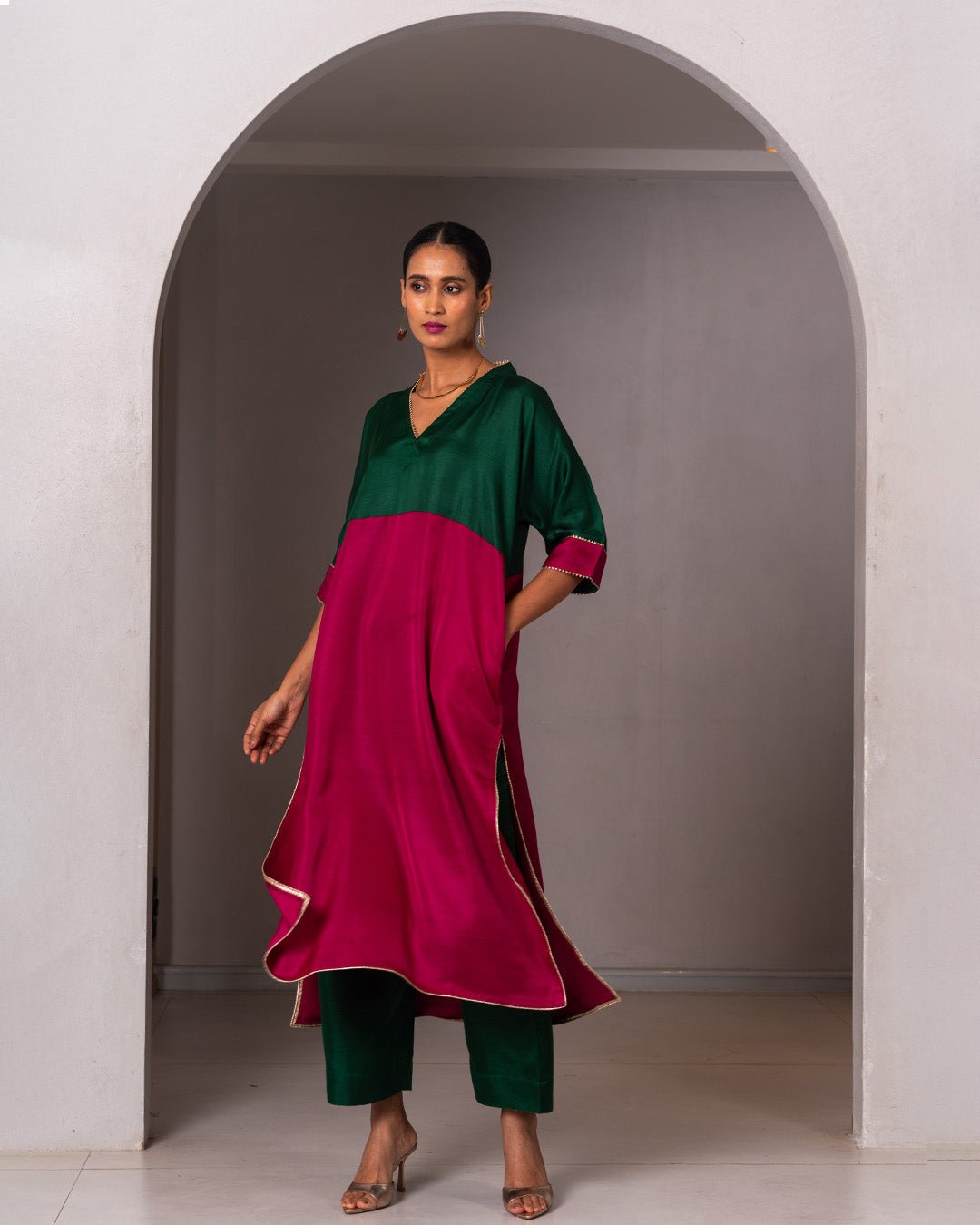 Vira - Green & Pink (Set of 2) - CiceroniCo - ord SetThe Kaatn Trail