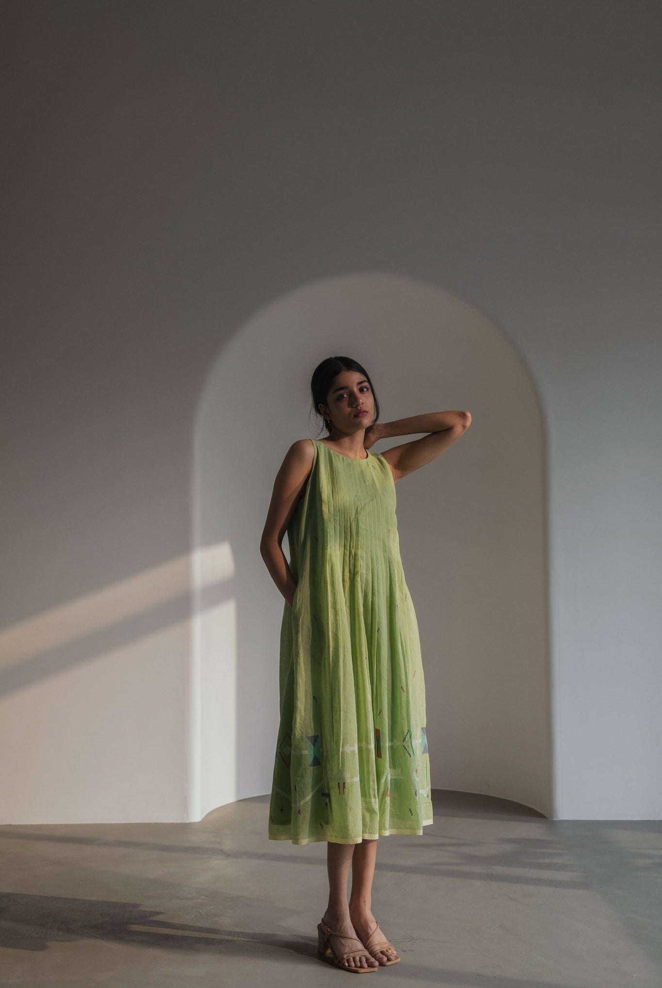 Wander Jamdani Dress - CiceroniDressesAmbrosia