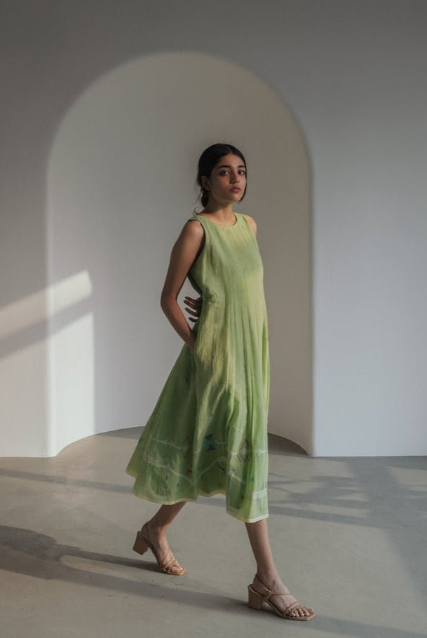 Wander Jamdani Dress - CiceroniDressesAmbrosia