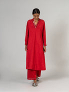 Warli Red Pyjama - CiceroniPyjamaShades of India
