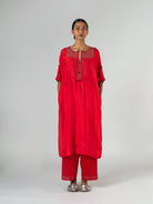 Warli Red Pyjama - CiceroniPyjamaShades of India