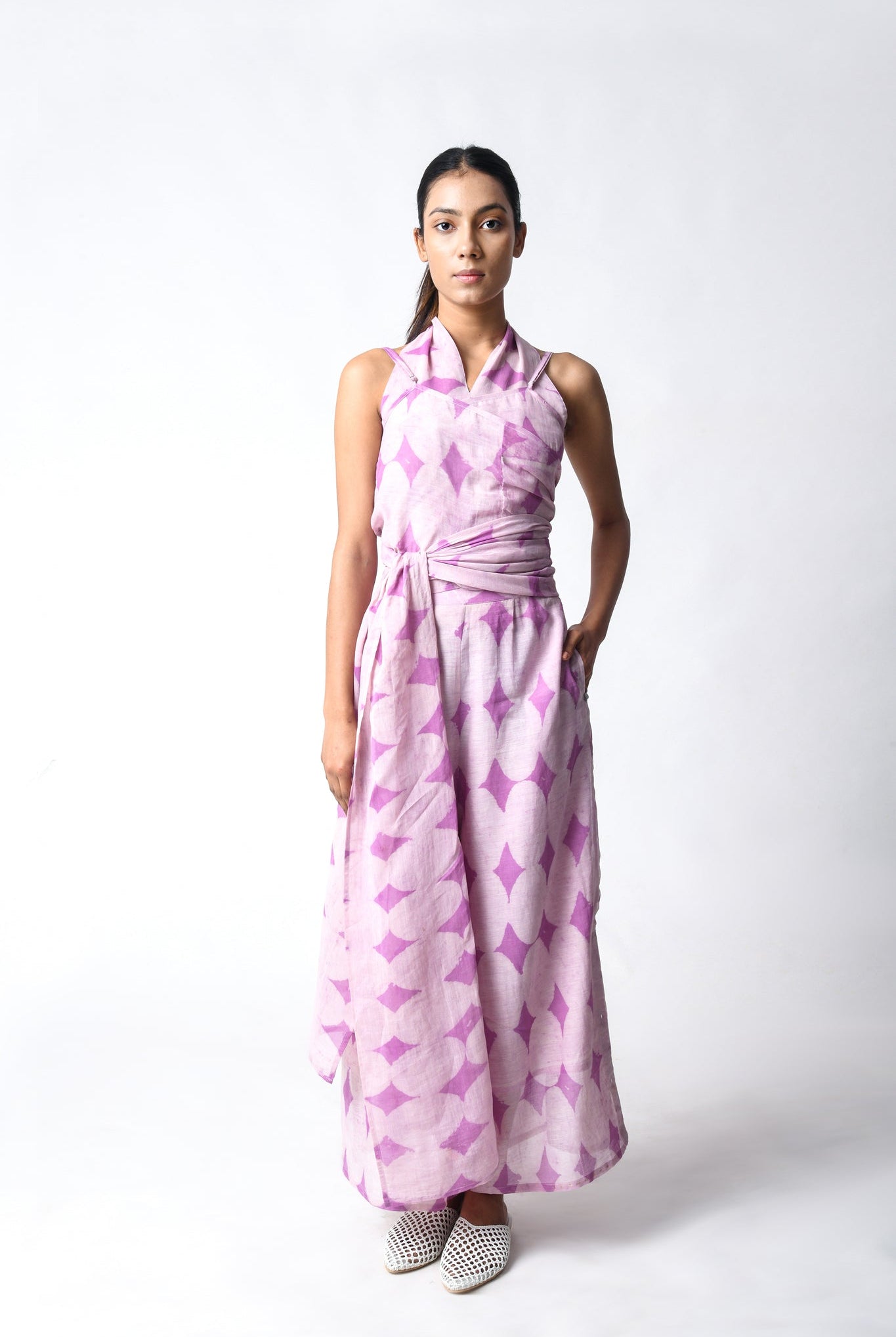 Waspie Coral Plum Set - CiceroniCo - ord SetJayati Goenka