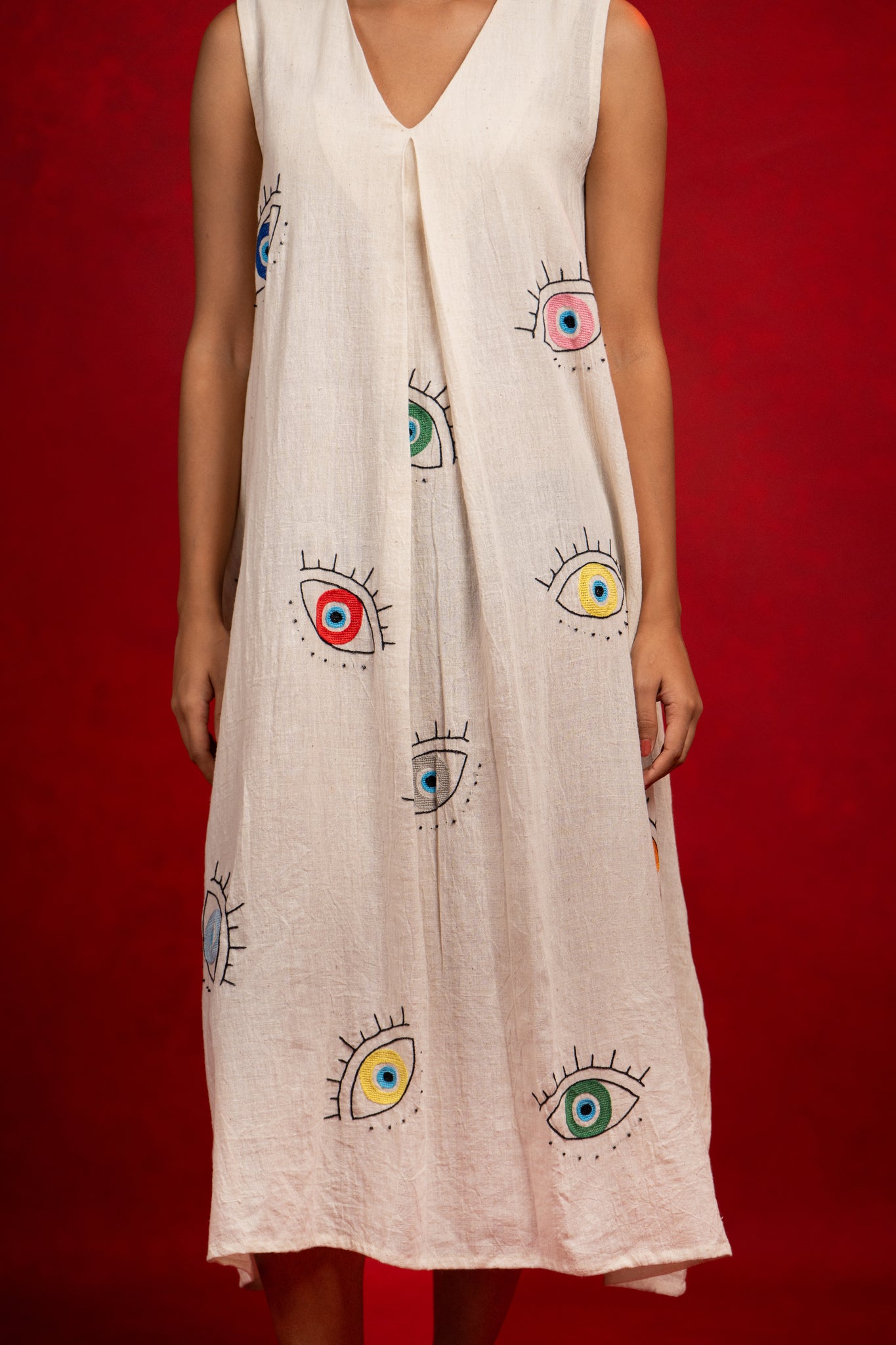 Watchful Eye Midi Dress - CiceroniDressesVarso