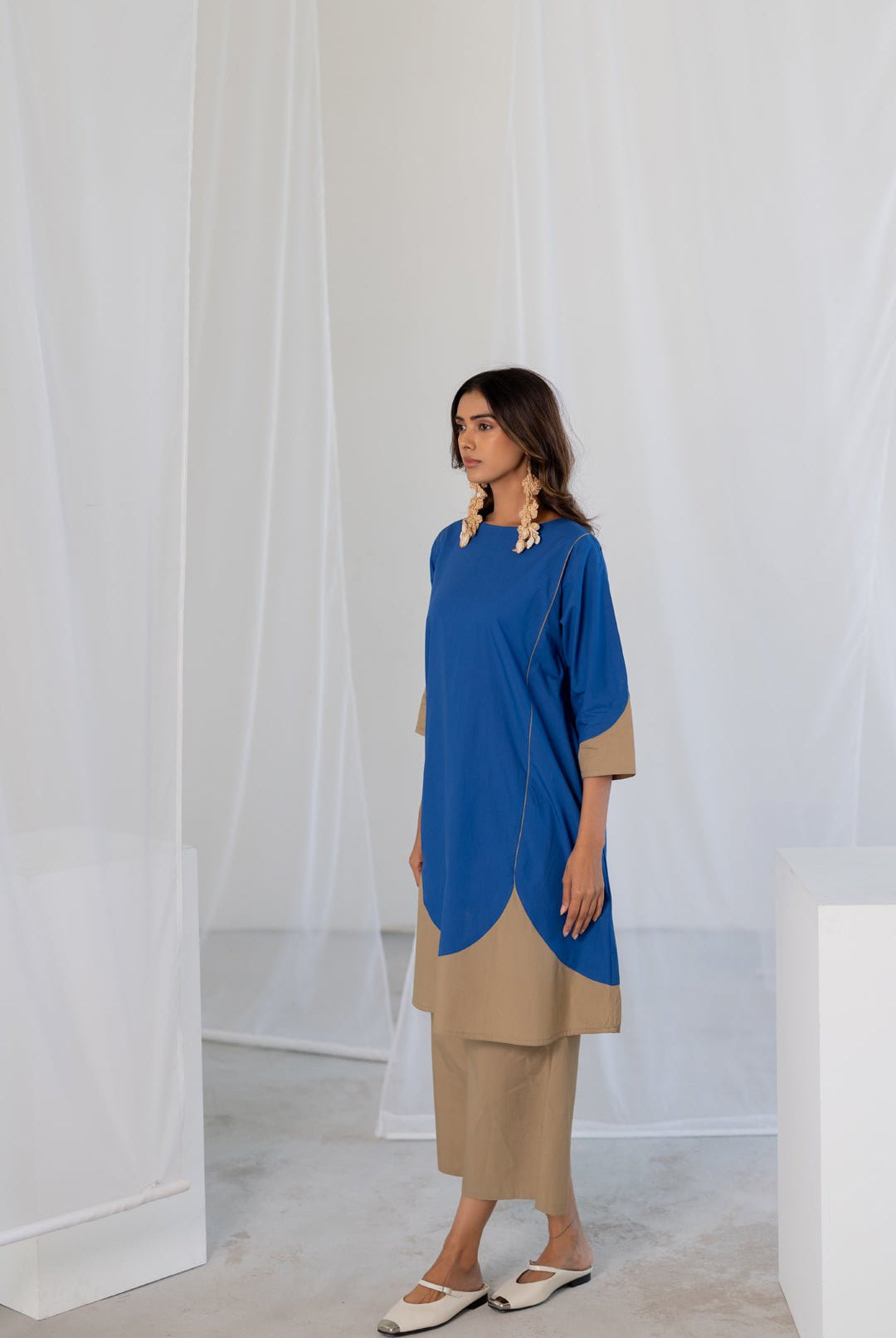 Water and Sand Co - ord Set - CiceroniKurta Set, Everyday WearSilai Studio