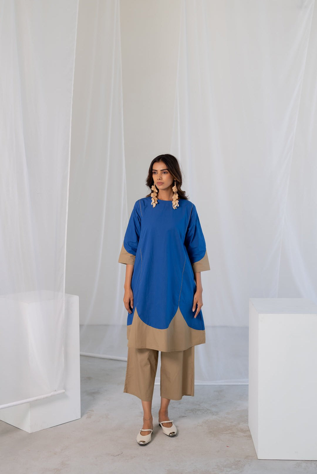 Water and Sand Co - ord Set - CiceroniKurta Set, Everyday WearSilai Studio