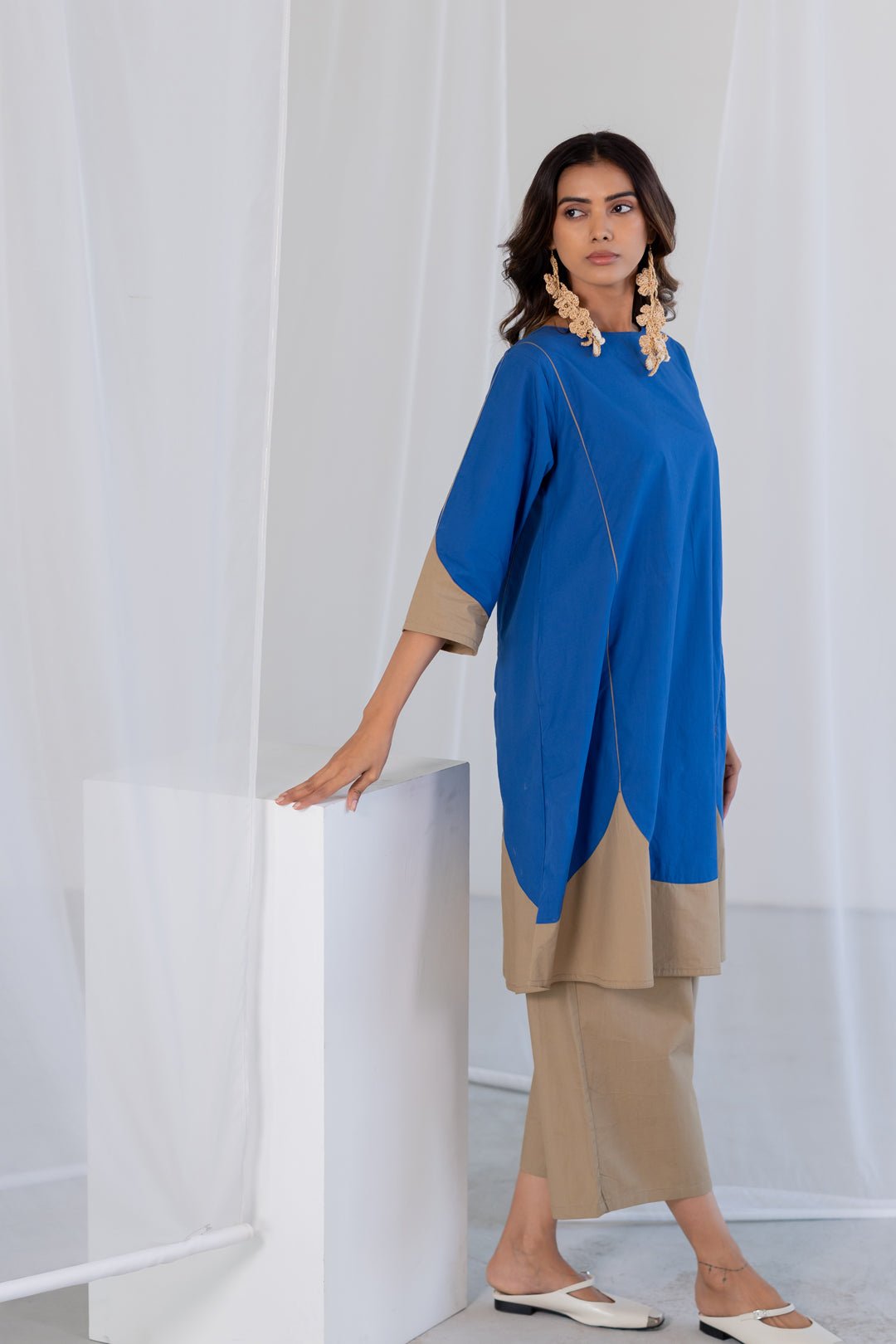 Water and Sand Co - ord Set - CiceroniKurta Set, Everyday WearSilai Studio