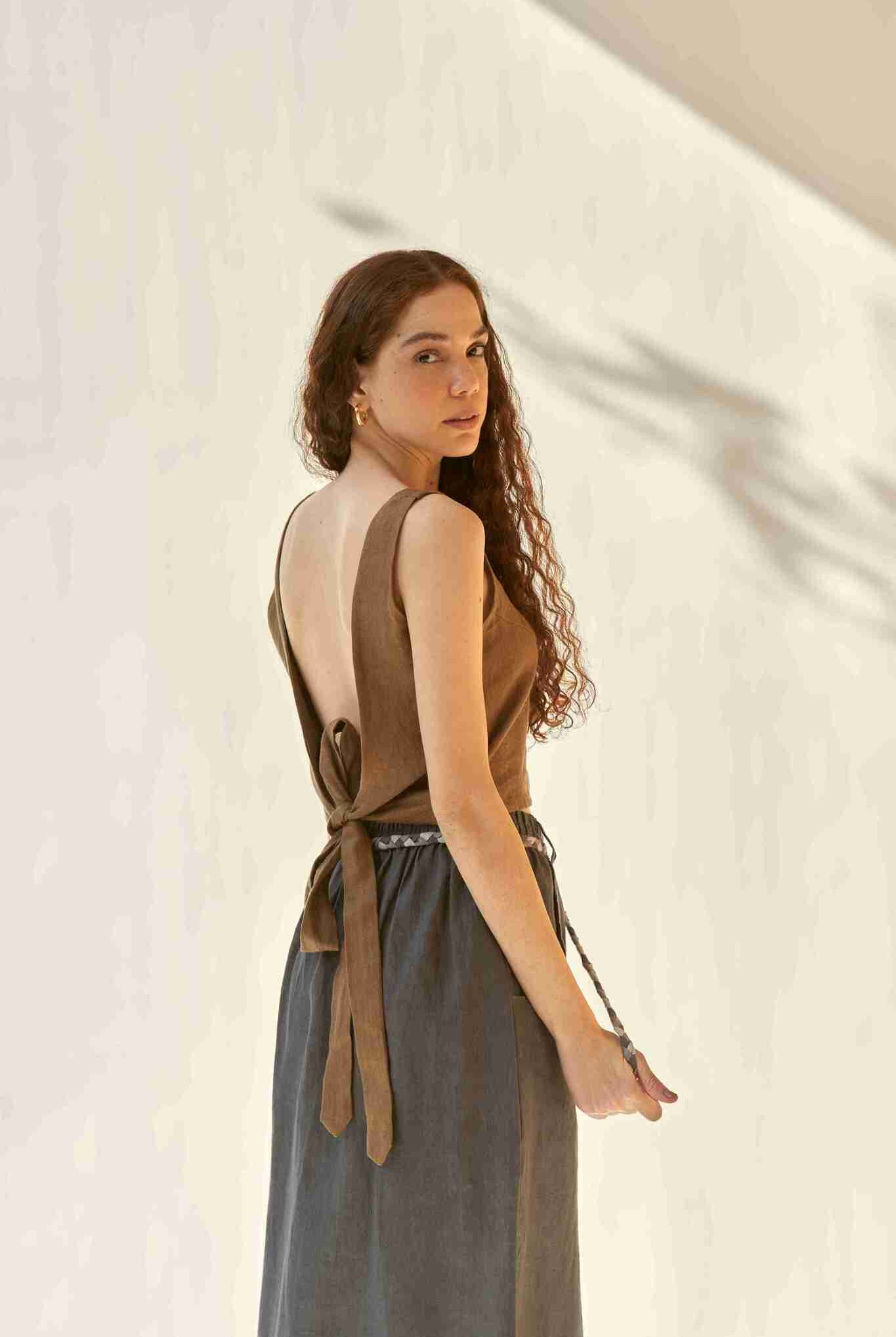 Weekday Set - Cocoa - CiceroniSkirt SetPaeony