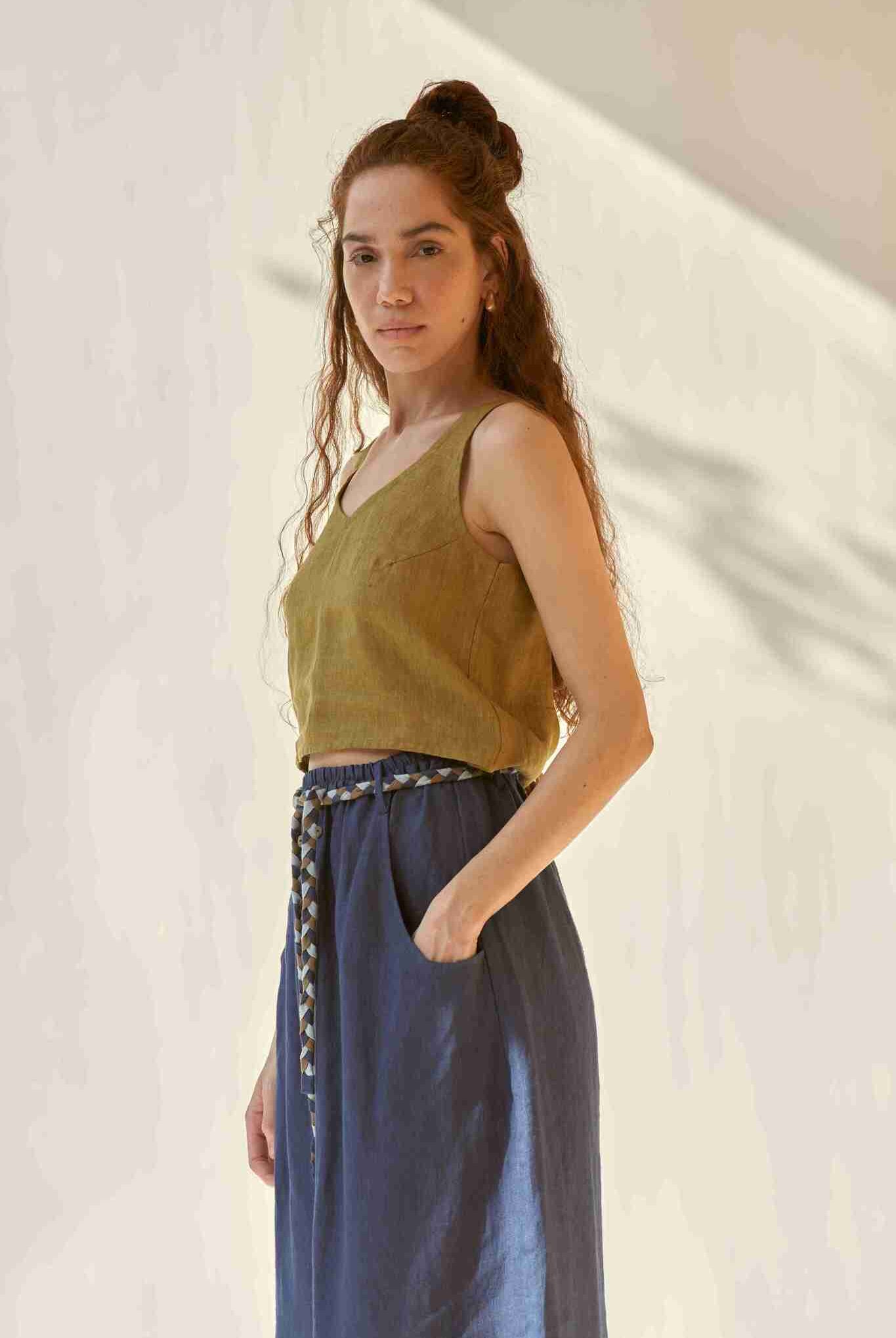 Weekday Set - New Mustard - CiceroniSkirt SetPaeony