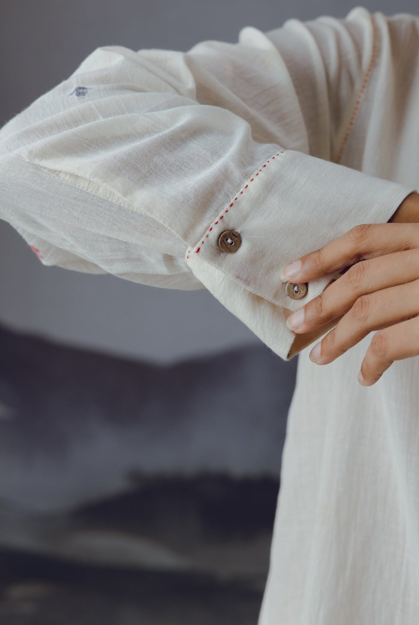 White Ambar Shirt - CiceroniWomen ShirtsGulmohar Calcutta