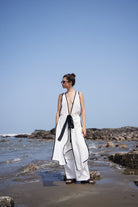 White Linen Long Top & Pant - CiceroniCo - ord SetPriyanca Khanna