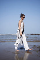 White Linen Long Top & Pant - CiceroniCo - ord SetPriyanca Khanna