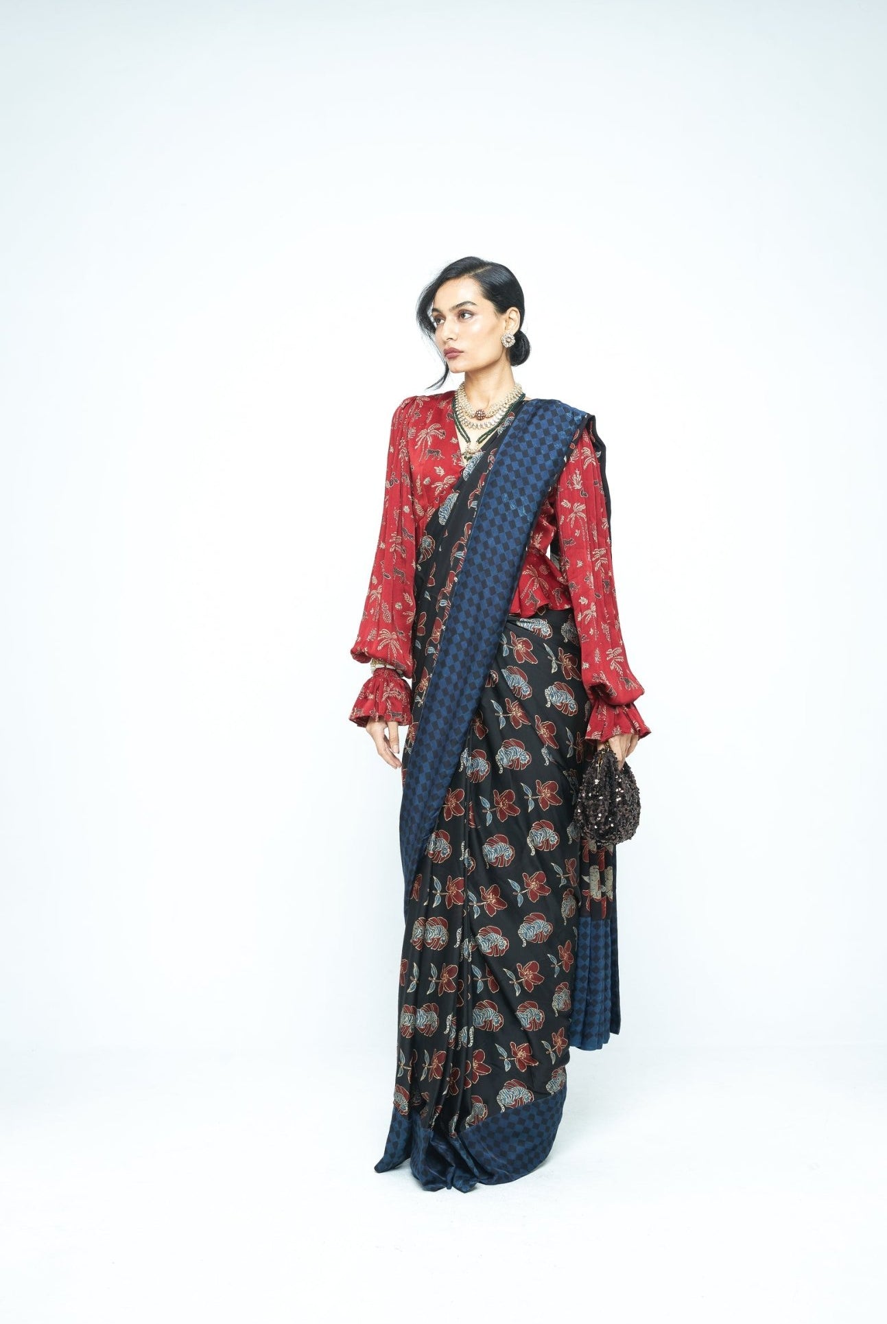 Wild Bloom Saree - CiceroniSareeAnushé Pirani