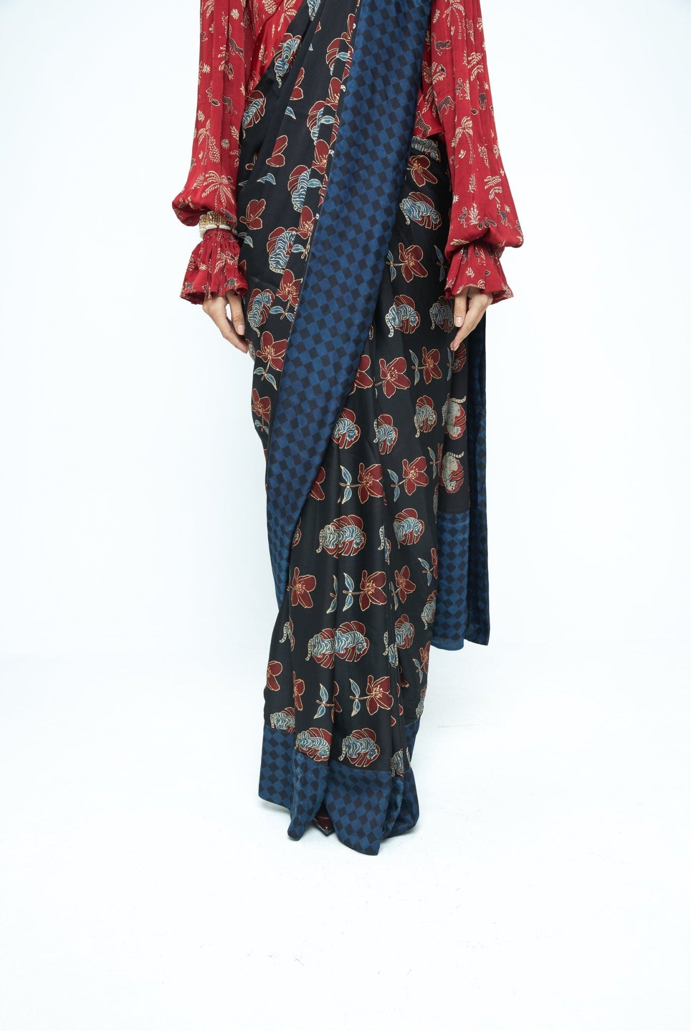 Wild Bloom Saree - CiceroniSareeAnushé Pirani
