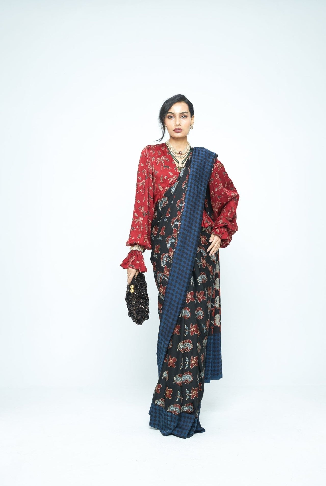 Wild Bloom Saree - CiceroniSareeAnushé Pirani