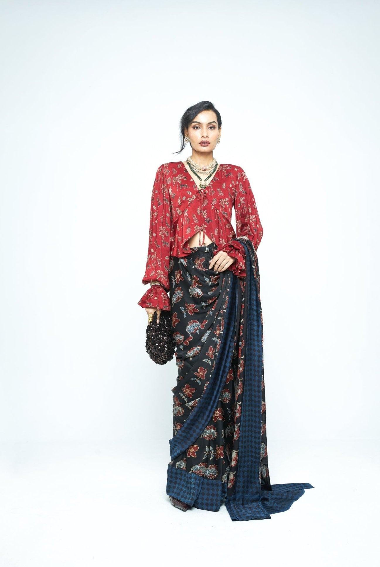 Wild Bloom Saree - CiceroniSareeAnushé Pirani