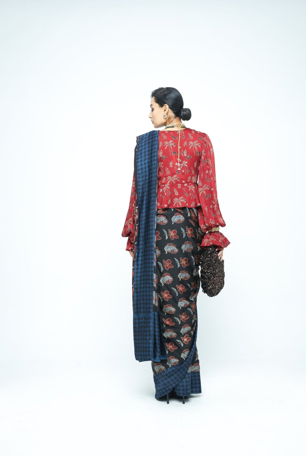 Wild Bloom Saree - CiceroniSareeAnushé Pirani