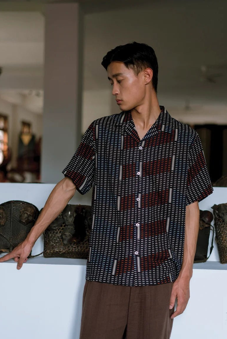 Wilderness Black Chevron Shirt - CiceroniMen ShirtsHomeland Elegies