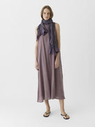 Women's A - Line Maxi Dress - Mauve Purple - CiceroniDressesMareen