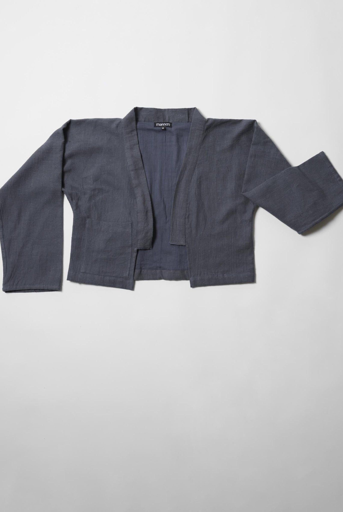 Women's Crop Jacket - Graphite Gray - CiceroniJacketsMareen