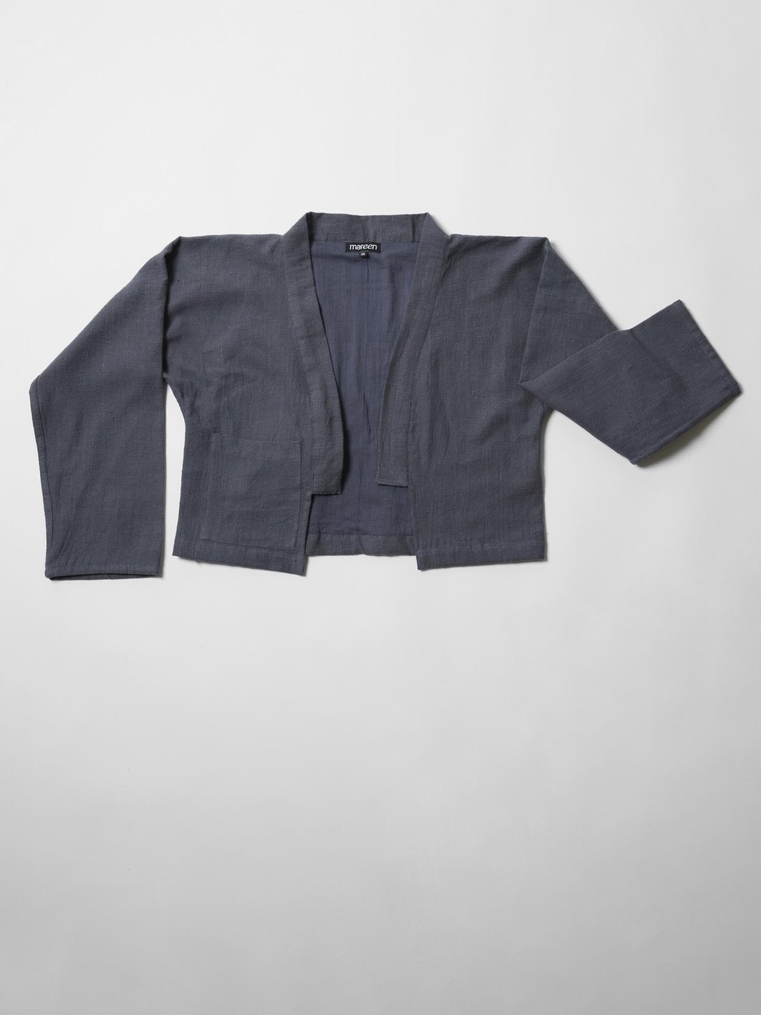 Women's Crop Jacket - Graphite Gray - CiceroniJacketsMareen