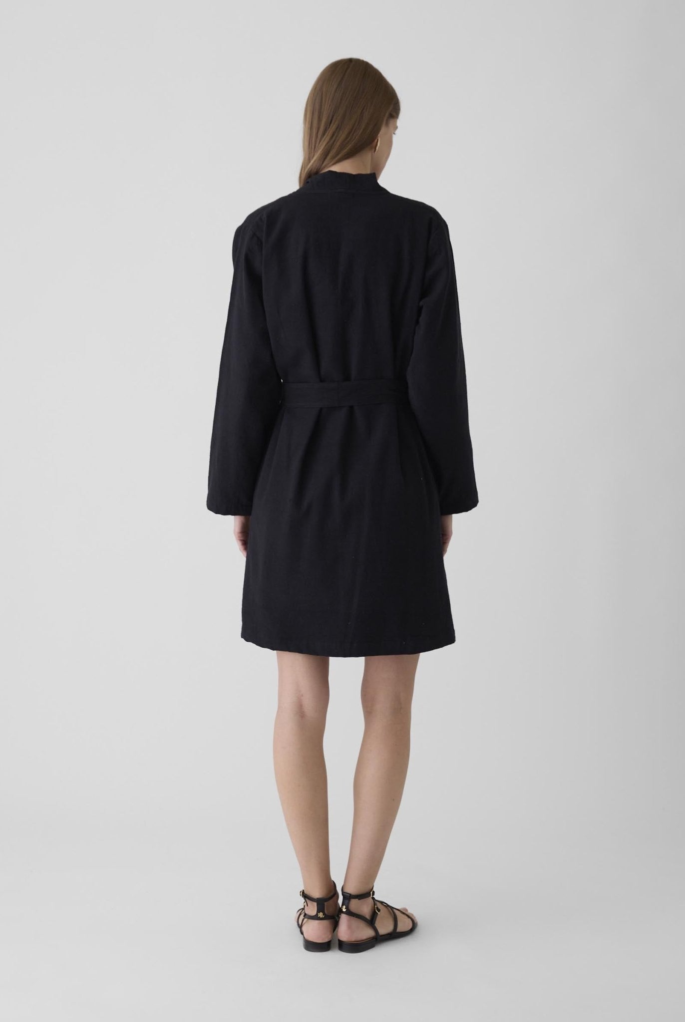 Women's Long Jacket - Black - CiceroniJacketsMareen