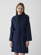 Women's Long Jacket - Navy Blue - CiceroniJacketsMareen