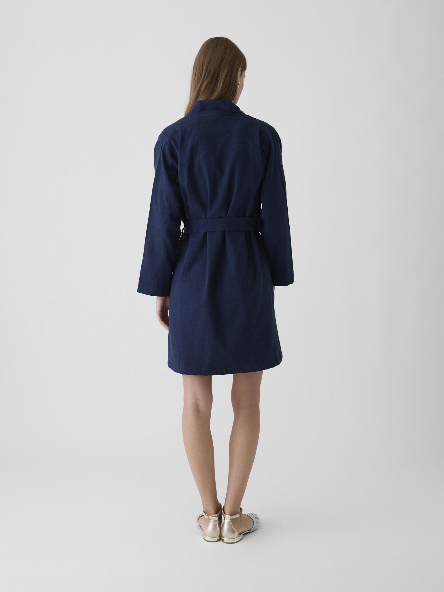 Women's Long Jacket - Navy Blue - CiceroniJacketsMareen