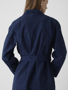 Women's Long Jacket - Navy Blue - CiceroniJacketsMareen