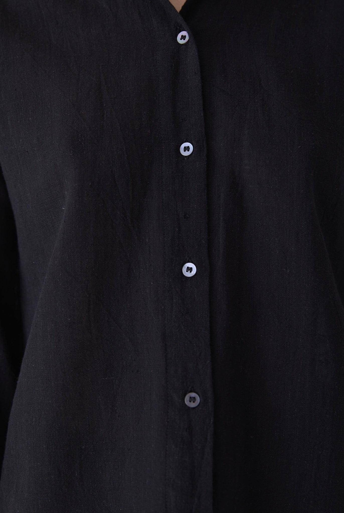 Women's Loose Sleeve Shirt - Black - CiceroniWomen ShirtsMareen