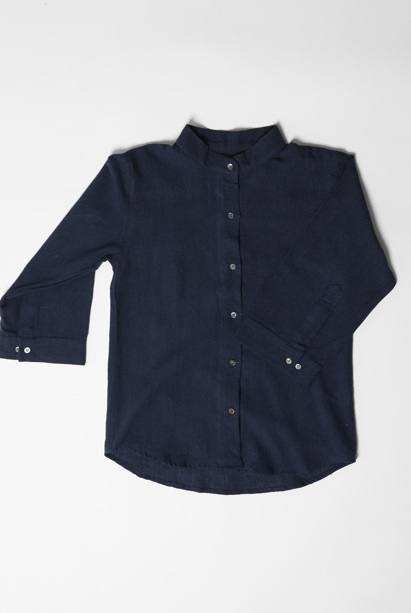 Women's Loose Sleeve Shirt - Navy Blue - CiceroniWomen ShirtsMareen