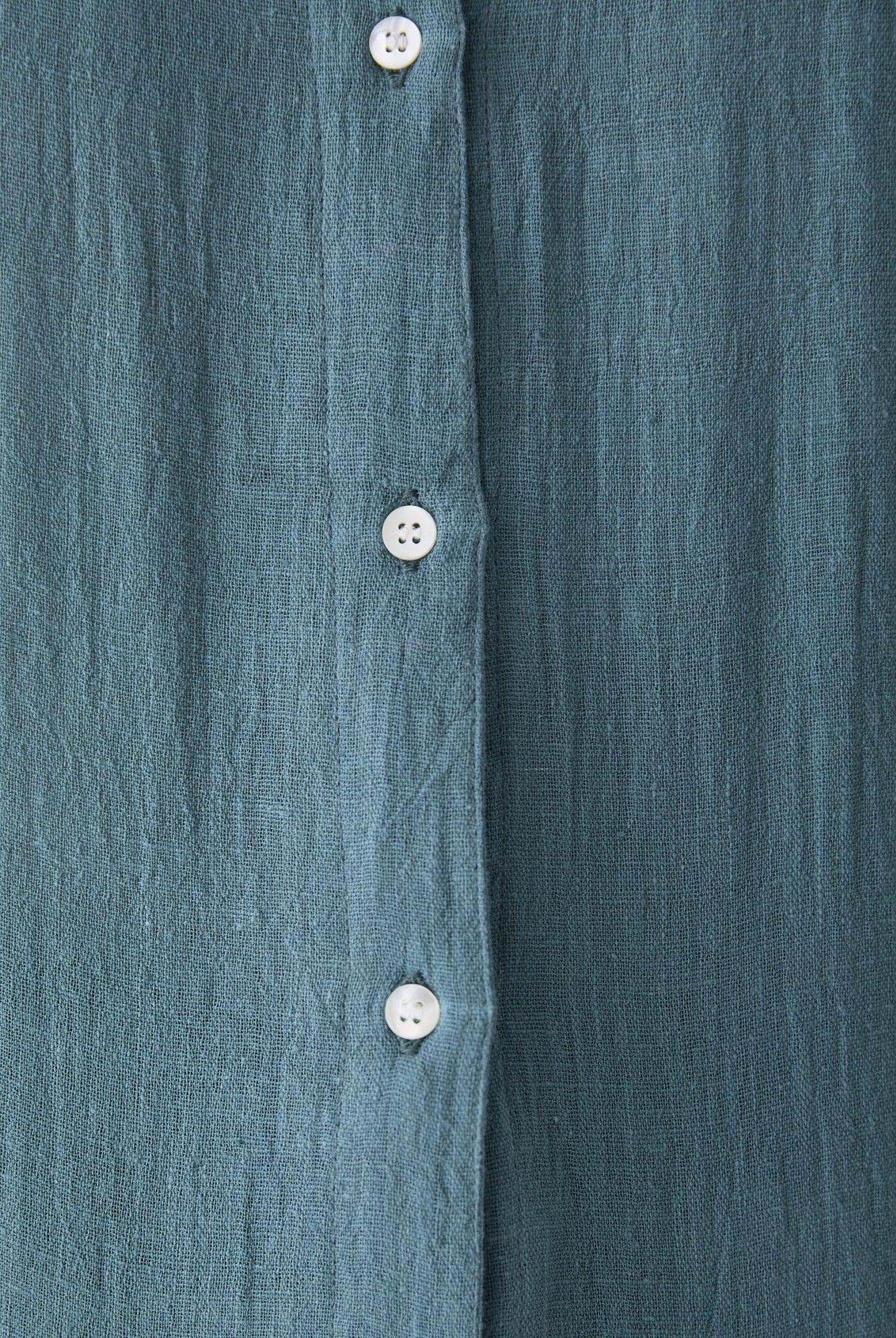 Women's Round Neck Shirt - Dark Cyan Blue - CiceroniWomen ShirtsMareen