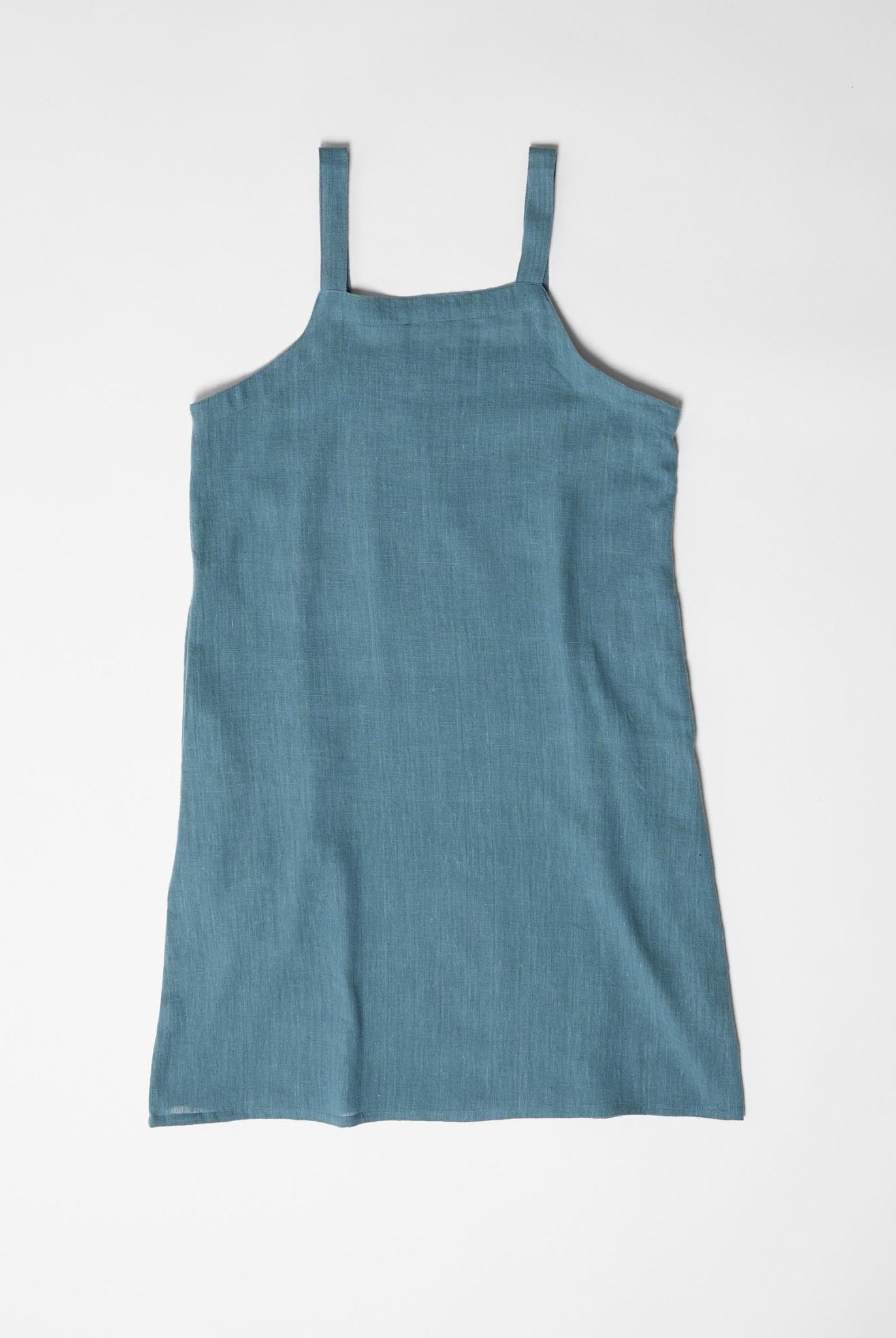 Women's Short Dress - Dark Cyan Blue - CiceroniDressesMareen