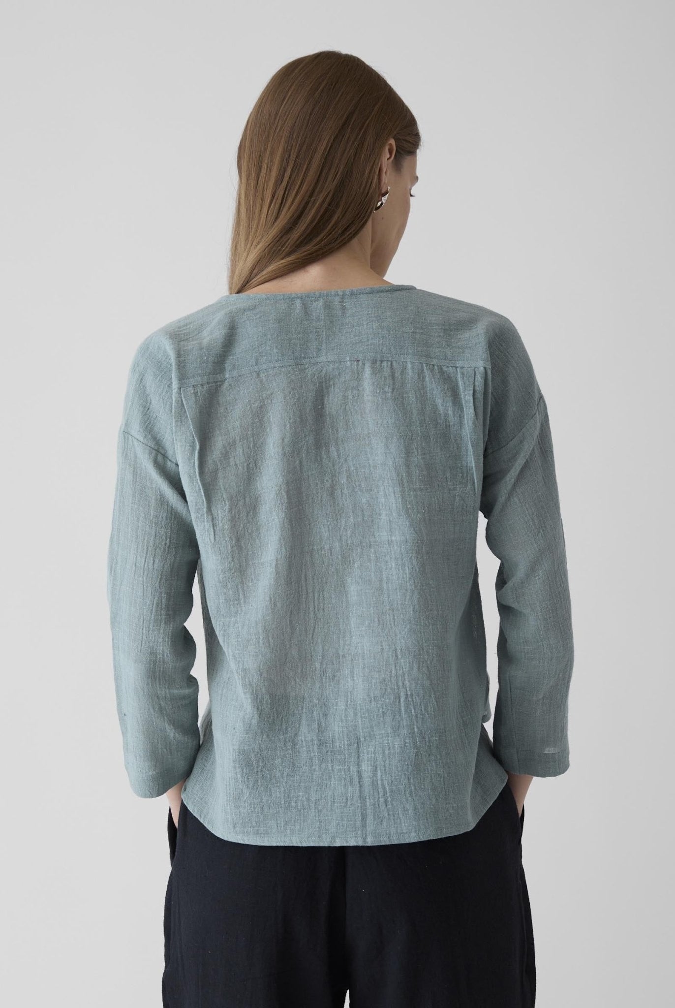 Women's V - Neck Shirt - Mint Green - CiceroniWomen ShirtsMareen