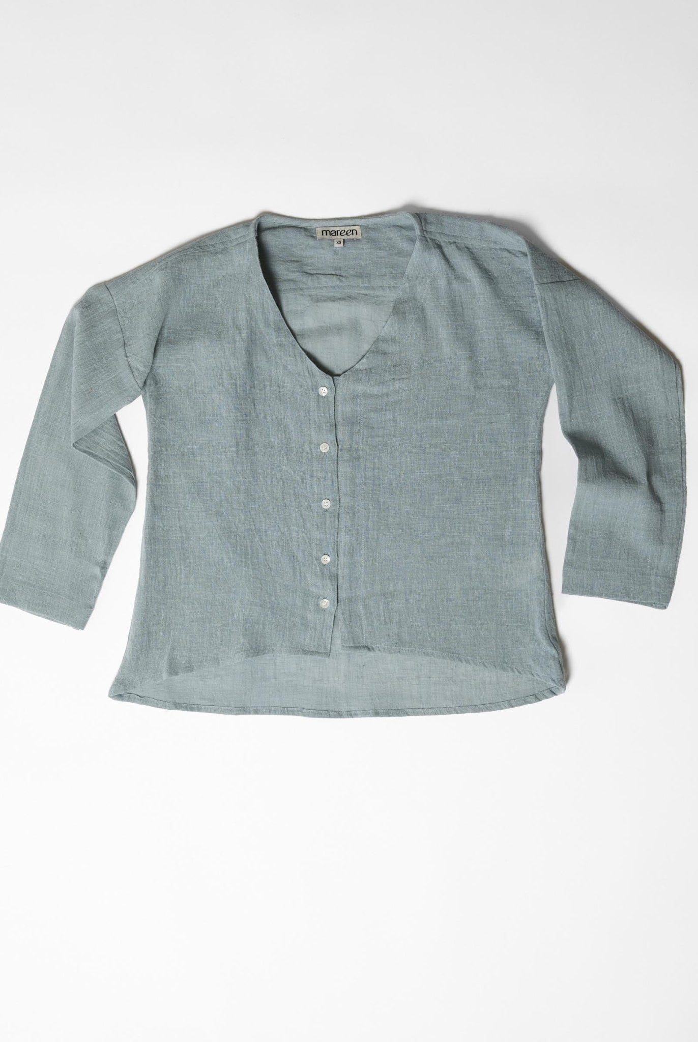 Women's V - Neck Shirt - Mint Green - CiceroniWomen ShirtsMareen