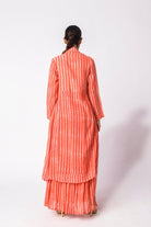 Wrap Tie Coral Co - Ord Set - CiceroniCo - ord SetJayati Goenka