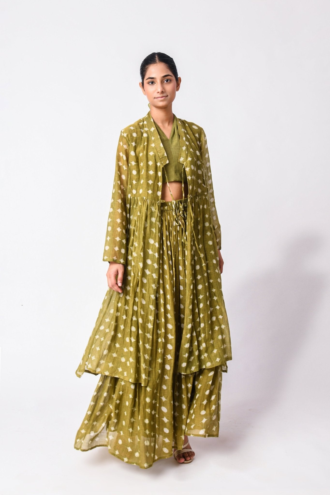 Wrap Tie Heena Co - Ord Set - CiceroniCo - ord SetJayati Goenka