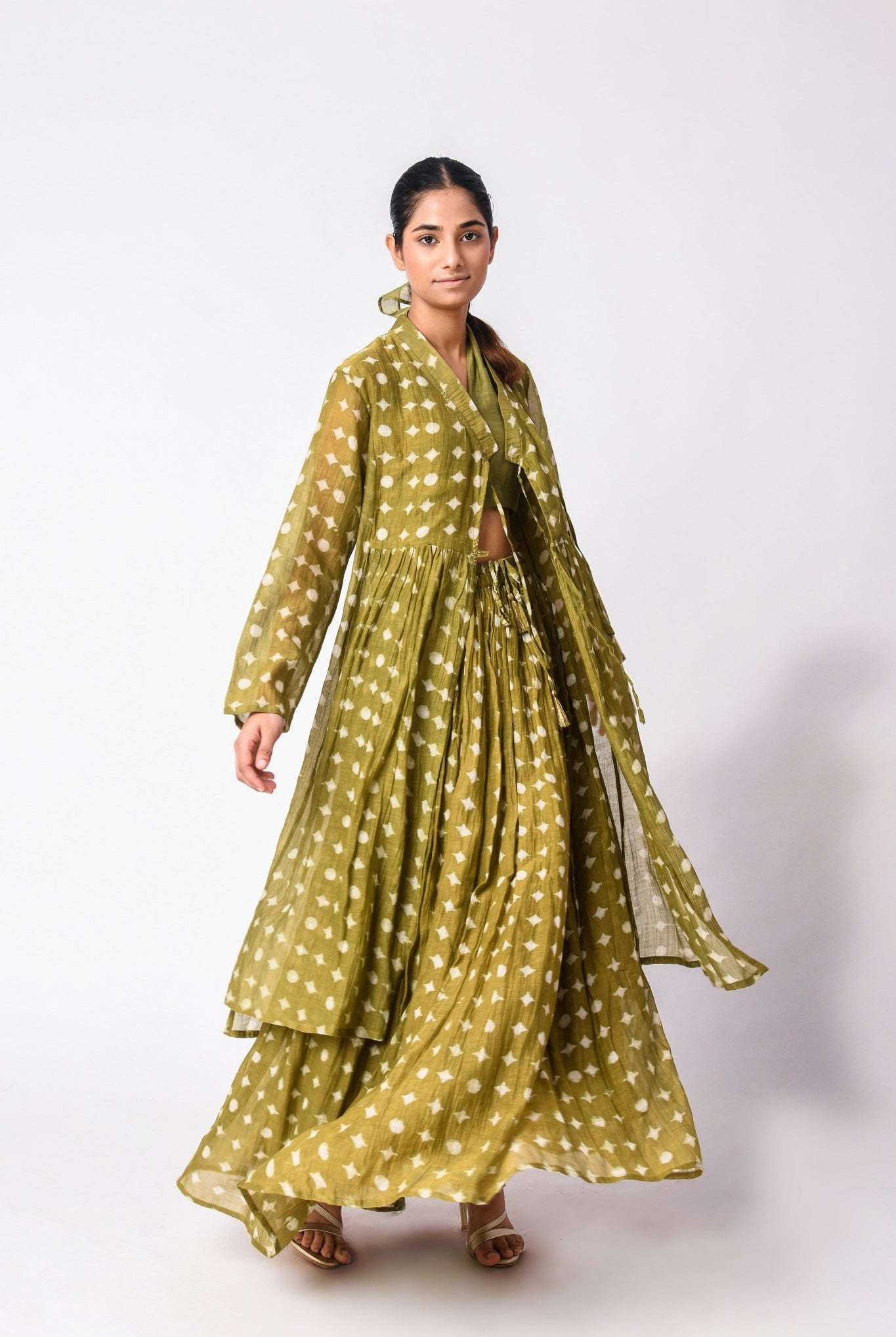 Wrap Tie Heena Co - Ord Set - CiceroniCo - ord SetJayati Goenka