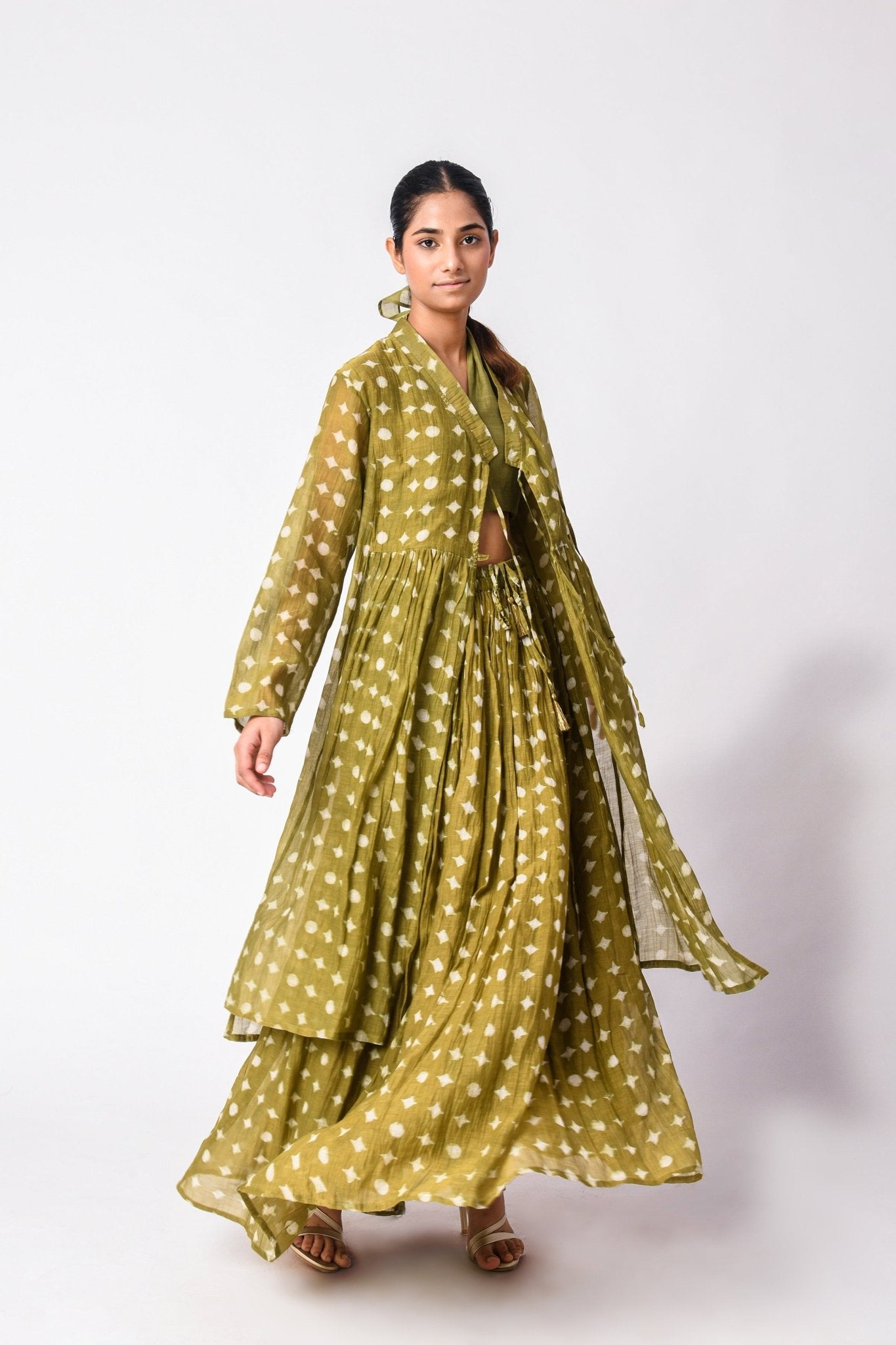 Wrap Tie Heena Co - Ord Set - CiceroniCo - ord SetJayati Goenka