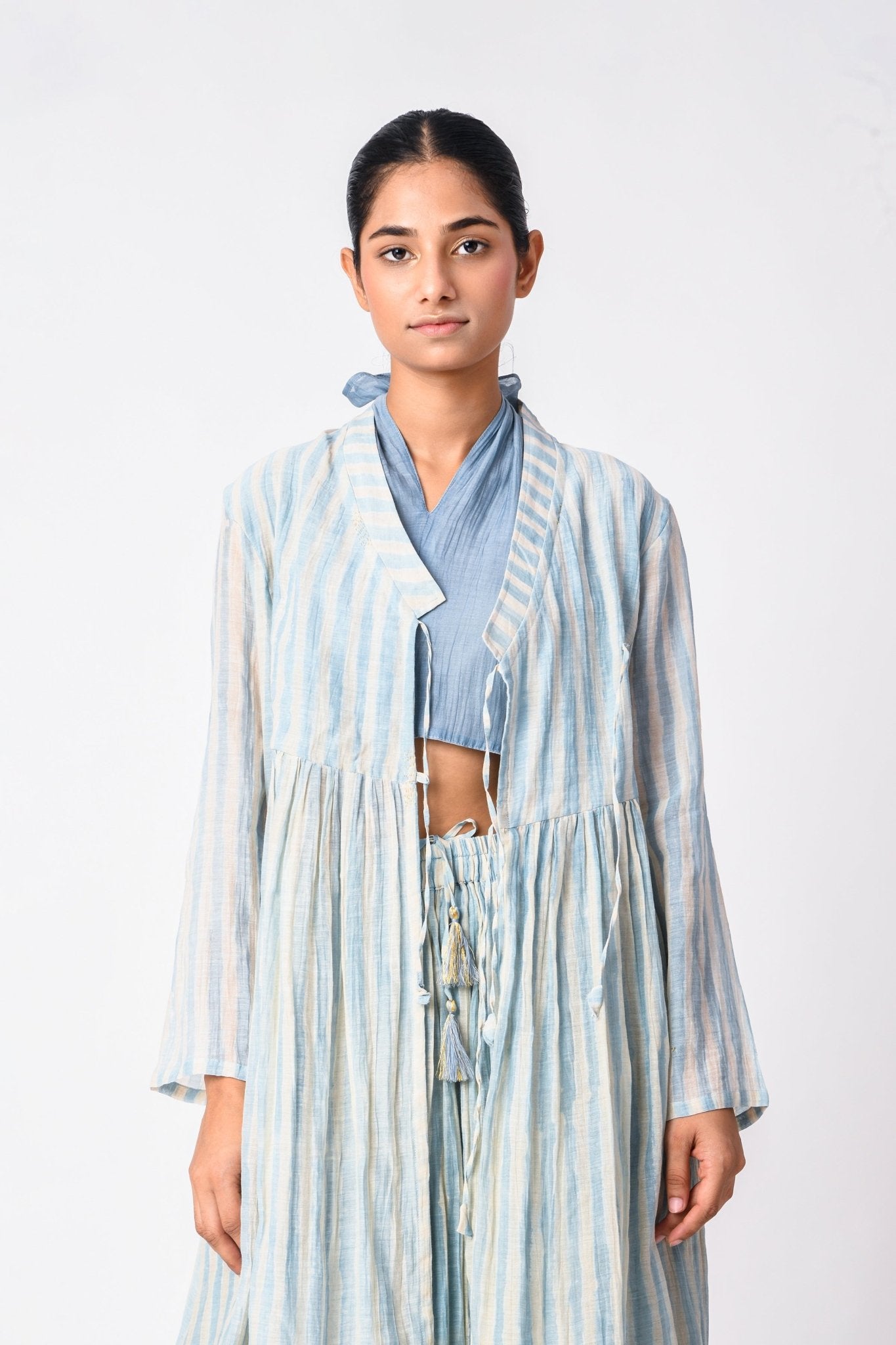 Wrap Tie Sky Co - Ord Set - CiceroniCo - ord SetJayati Goenka