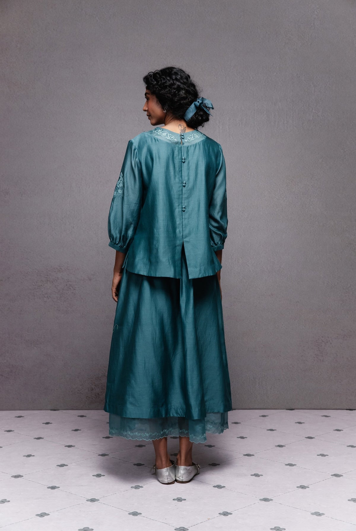 Yasmin Top Blue - CiceroniTopsSubbah