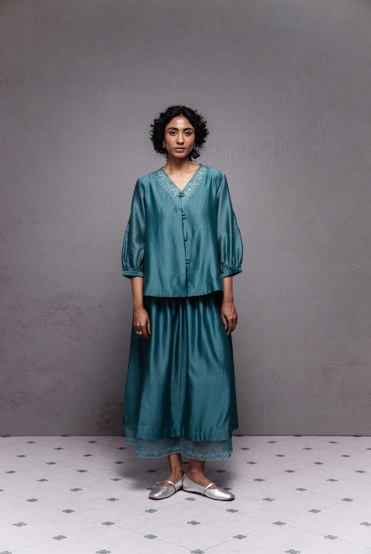 Yasmin Top Blue - CiceroniTopsSubbah