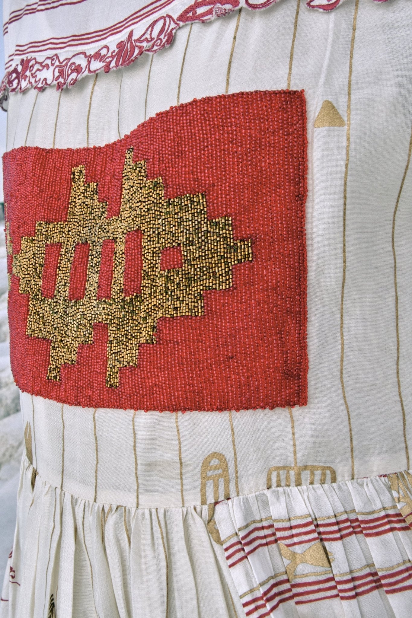 Yati Patch Dress - CiceroniDressesAhmev